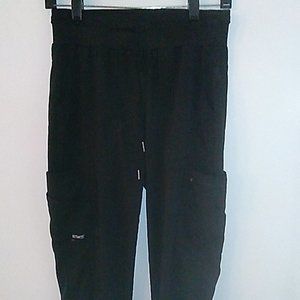 Black greys anatomy scrub pants